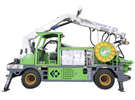 GEHP3515 Electric Driven Truck-Mounted Robot Shotcrete Machine