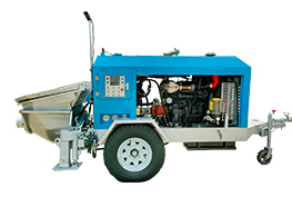 P30 Concrete shotcrete and grouting integrated pump